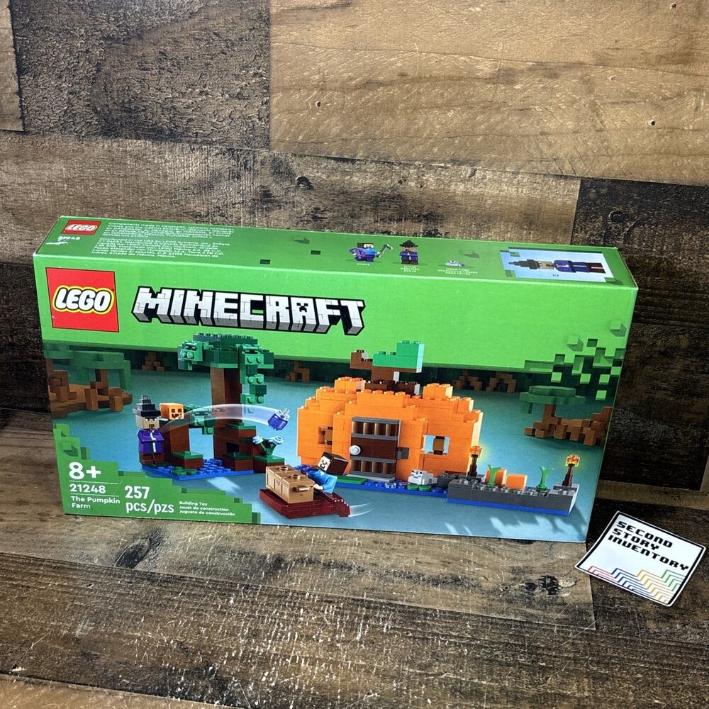 LEGO Minecraft: The Pumpkin Farm 21248 SEALED/ NEW/ RETIRED
